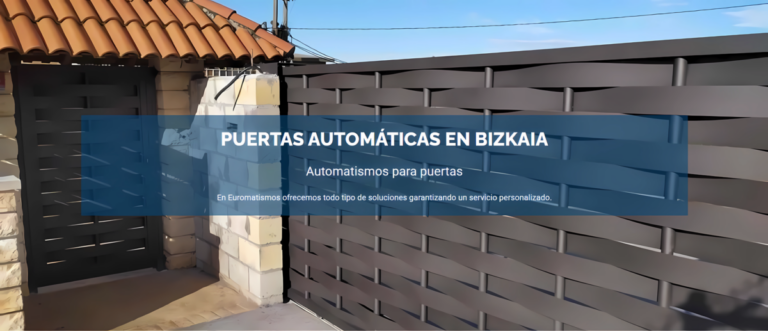 Euromatismos - Puertas de garaje automáticas y correderas en Bilbao:…