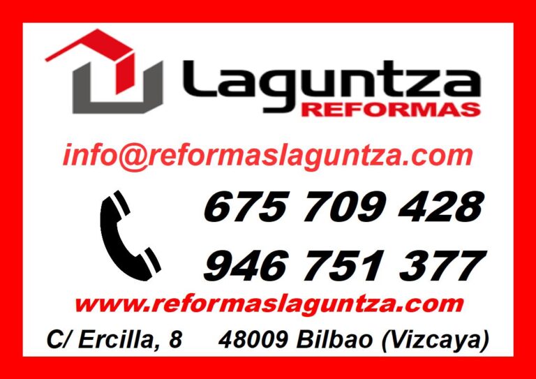 Laguntza Reformas: Rehabilitaciones y trabajos verticales en Bilbao:…